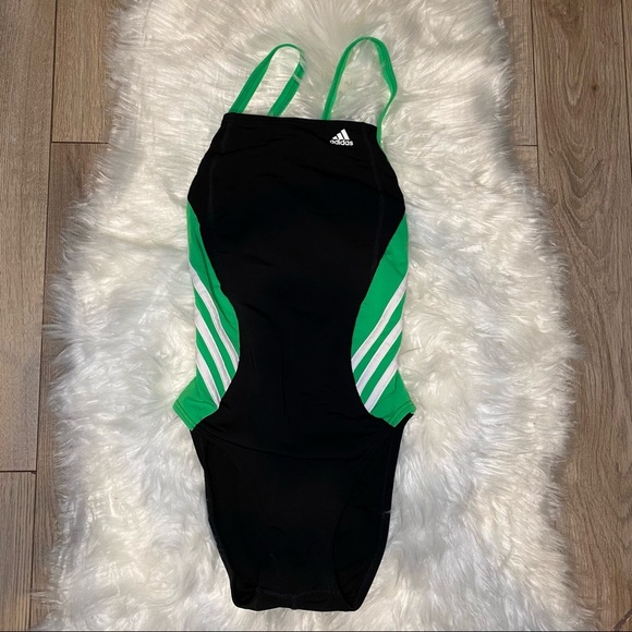 Adidas Infinitex Splice Performance Swimsuit - Picture 2 of 5